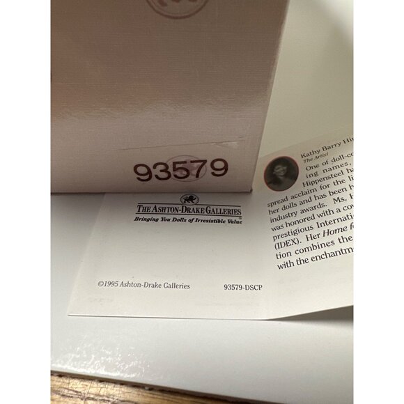 Vintage Handcrafted Porcelain Doll Christmas Claus Home For The Holidays - Picture 6 of 6